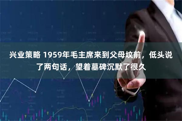 兴业策略 1959年毛主席来到父母坟前，低头说了两句话，望着墓碑沉默了很久